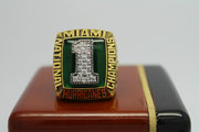 1989 Miami Hurricanes National Championship Ring