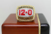 2012 OSU Ohio State Buckeyes 12-0 Leaders Championship Ring